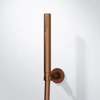 Steinberg Serie 100 Handbrausegarnitur mit Stabhandbrause und Wandhalterung, 1001650BC, Farbe: brushed copper