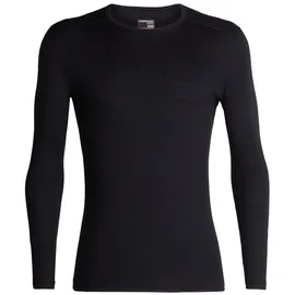 Icebreaker 200 Oasis Merino Langarm-baselayer - Black - 2XL