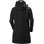 HELLY HANSEN Damen Lange Belfast Regenjacke, XL, Schwarz