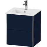 Duravit „XSquare“ 51 × 56 × 41,8 cm, in Nachtblau Seidenmatt