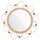 ATMOSPHERA CREATEUR D'INTERIEUR Kinderspiegel Campagne D38 cm Beige