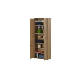 Forte Alice Springs Schuhschrank 75 x 192 x 35 cm braun
