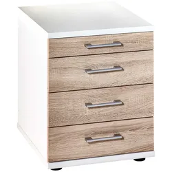 Schreibtischcontainer mit vier Schubladen einem Utensilienfach
