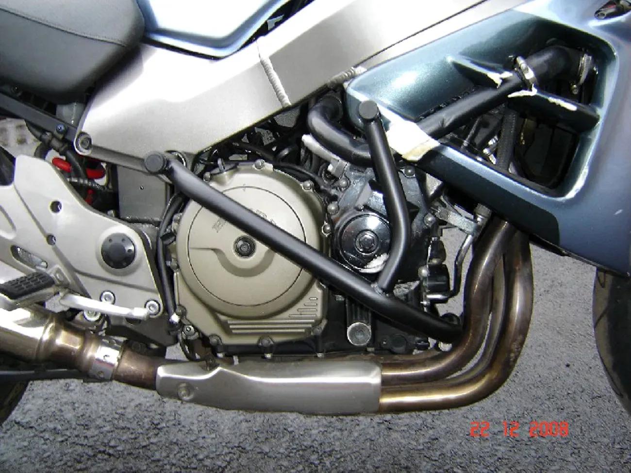 RD Moto Honda X11, Sturzbügel - Schwarz