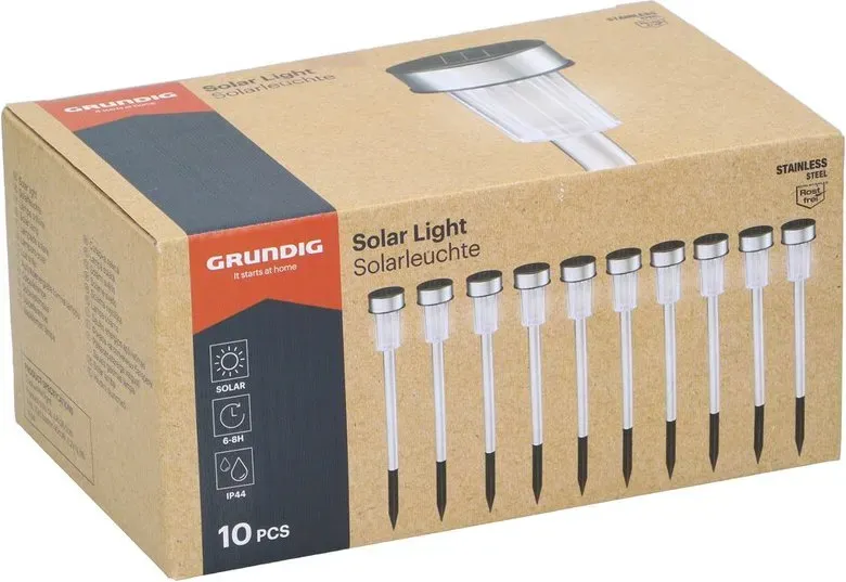 Solarleuchte - LED 10 Stück