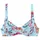 SUNSEEKER Bügel-Bikini-Top Damen hellblau-bedruckt Gr.36 Cup E