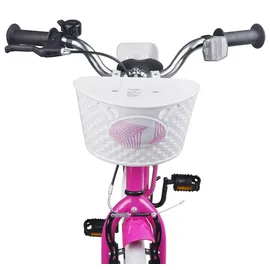 vidaXL 18 Zoll RH 0 cm Dunkelrosa