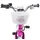 vidaXL 18 Zoll RH 0 cm Dunkelrosa