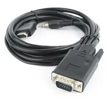 Gembird HDMI-zu-VGA-Adapter 1,8 m Schwarz