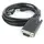 Gembird HDMI-zu-VGA-Adapter 1,8 m Schwarz