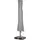 mehr Garten Abdeckung Premium Kunststoff 295 x 45 - 65 cm Grau