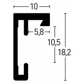 Nielsen Bilderrahmen C2 gold 30x40 cm 1 St.