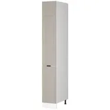 Vicco Apothekerschrank Fame-Line, Grau-Beige 30 cm
