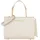 Valentino Hira Handtasche Kunstleder Beige