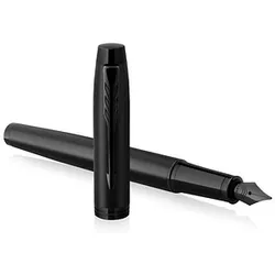 PARKER IM Achromatic Patronenfüller mattschwarz M (mittel)