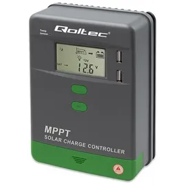 Qoltec Qoltec, Laderegler, Solar-Laderegler MPPT mit Temperatursensor 40A