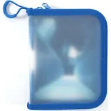 FolderSys 40457-40 Mini, A7, blau transparent, aus PP