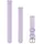 Garmin Lily 2 14 mm) Silikonarmband - Purple / Silver - One Size