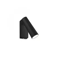 Ideal Lux PIPE, LED Wandleuchte Strahler schwarz