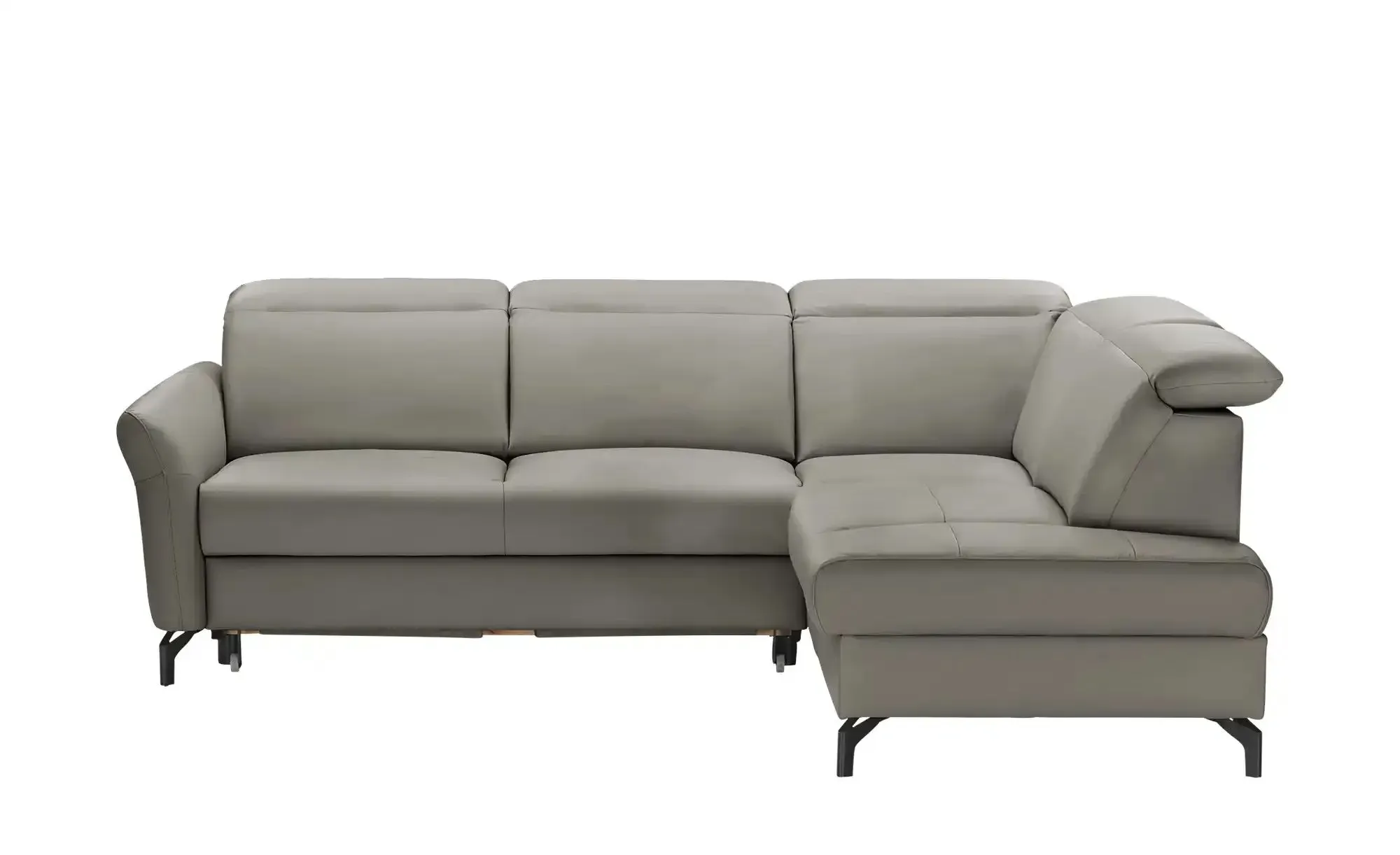 Primo Ecksofa  Basel ¦ grau ¦ Maße (cm): B: 243 H: 100 T: 200.0
