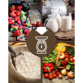 Proficook Küchenwaage analog mit Messschale Wägebereich (max.)=5 kg Edelstahl 260 x 206 x 255