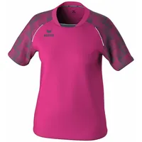 Erima Evo Star Kurzarm-T-Shirt Pink Glo / Slate Grey