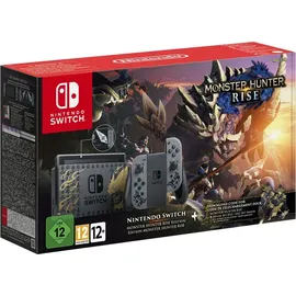 Nintendo Switch grau + Monster Hunter Rise