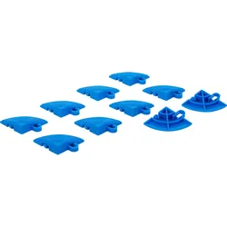 BGS Kunststoff-Fliesen-Eckelement-Set Klick-System 57 x 57 x 18 mm 10-tlg. - 74548