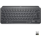 Logitech MX Keys Mini for Business Graphite, schwarz, LEDs weiß, Logi Bolt, USB/Bluetooth, FR (920-010599)