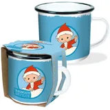 trotsch Emaille-Becher Traumsandbringer 0,3 l Weiß 6 St.