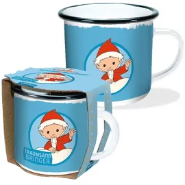 trotsch Emaille-Becher Traumsandbringer 0,3 l Weiß 6 St.