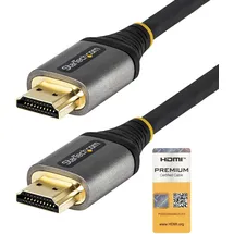 Startech StarTech.com 3m Premium zertifiziertes HDMI Kabel - High Speed Ultra HD 4K 60Hz HDMI Kabel mit Ethernet - HDR10, ARC - UHD HDMI Videokabel - Für UHD Monitore, TVs, Displays - M/M