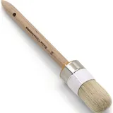 Nölle Profi Brush Ringpinsel Gr.8 Borsten-L.82mm 20mm helle Chinaborste roh.Holzstiel