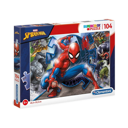 Clementoni® Puzzle Puzzle 104 Teile - Spiderman, Puzzleteile