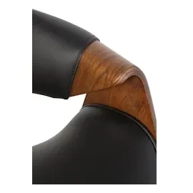 CLP Esszimmerstuhl Foley I Mit Armlehne Und Holzgestell I Küchenstuhl Und Wohnzimmerstuhl