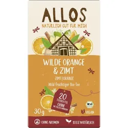 Allos Wilde Orange & Zimt Tee bio (20Btl)