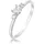 Elli Ring 925 Sterling Silber Herz in Weiß | Gr.: 52