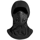 ROCKBROS Sturmhaube Fahrrad Motorrad Halswärmer Ski Winter Balaclava Winddicht Anti-Staub schwarz