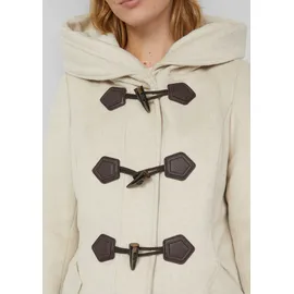 s.Oliver Taillierter Dufflecoat aus Wollmix - beige - 32