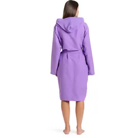 Arena Unisex Mikrofaser Zeal Robe Violet-Calypso Coral S