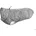 Hundemantel 50 cm silber