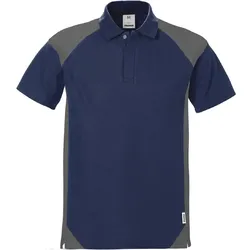 Polo-Shirt "7047 PHV" Fusion Skarup mit UV-Schutz - XS - marine/grau