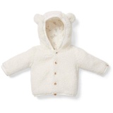 Little Dutch Teddy-Jacke Baby Bunny, Off-White, Größe 98 | Little Dutch