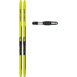 Fischer Kinder Sprint Crown+BDG Tour Step-in LFP Classicset 24/25 (Größe 160cm, gelb)