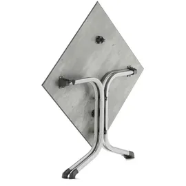 Sieger Klapptisch 80 x 80 x 73 cm graphit/beton hell