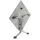 Sieger Klapptisch 80 x 80 x 73 cm graphit/beton hell