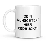 LIEBTASTISCH Personalisierte Tasse – Tasse mit Namen – Spülmaschinen- & Mikrowellengeeignet – In Deutschland bedruckt – 330 ml – Tasse personalisiert & beidseitig bedruckt – Tasse bedrucken (Weiß)