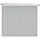 vidaXL Gartenbox Grau 149x99x93 cm