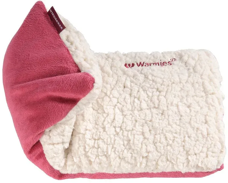 Warmies® Hot-Pak® Sherpa rot beige