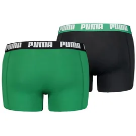 Puma Basic Boxershorts amazon green L 2er Pack